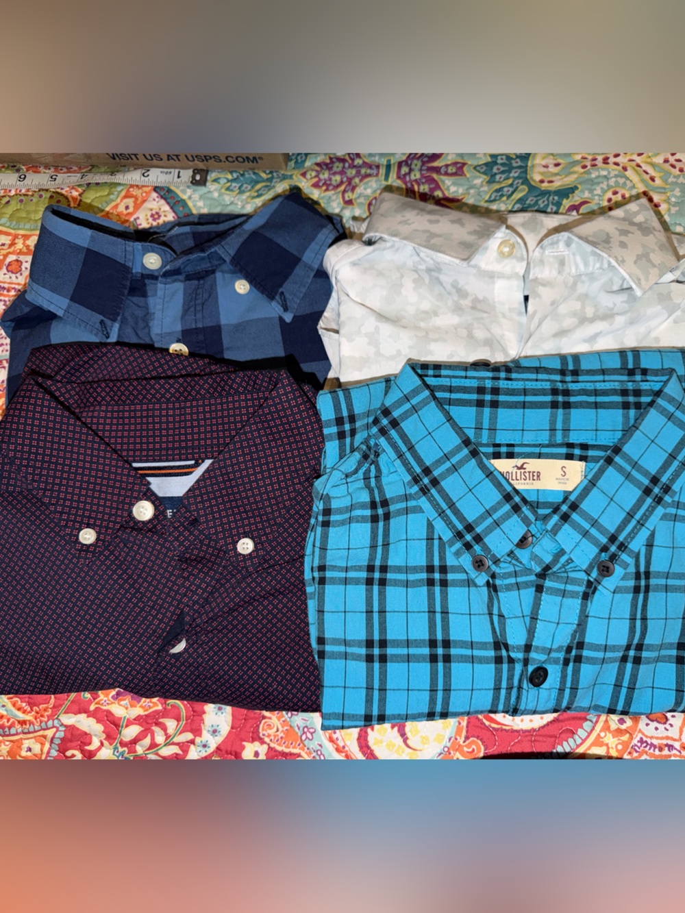Mens lot of 4 dress shirts